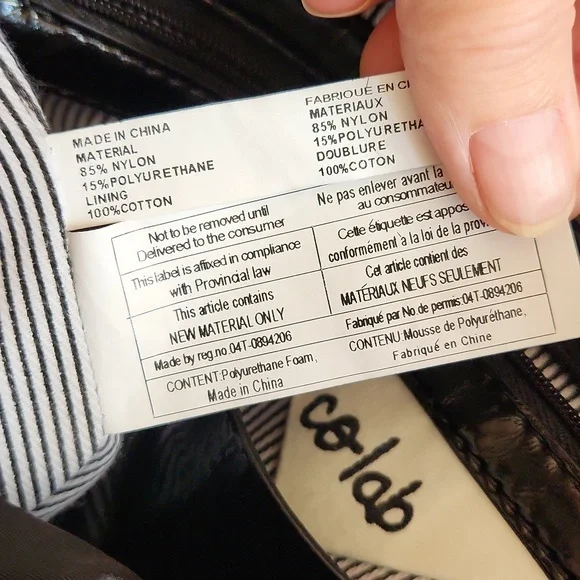 Co-Lab Black Tote Shoulder Bag with Sleek Design - Picture 7 of 11